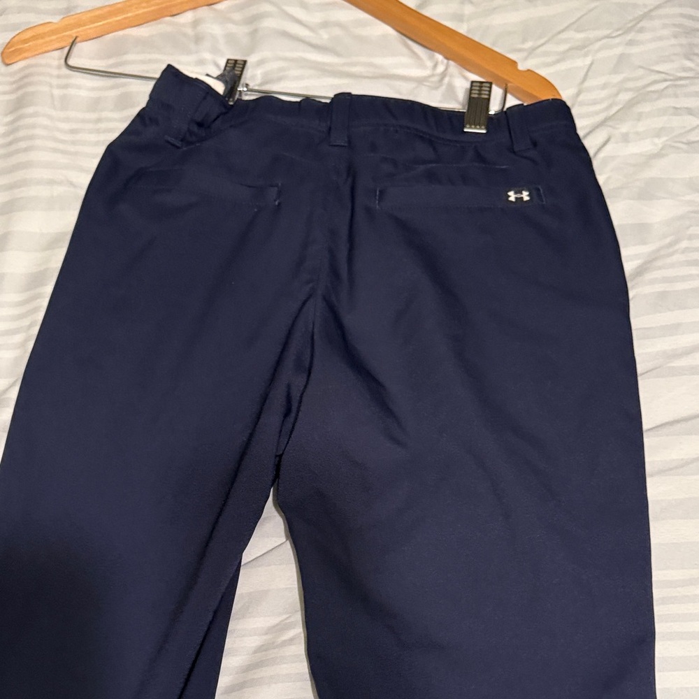2 pairs!   Under Armour boys sporty dress pants (set of two for $30). - Picture 5 of 9